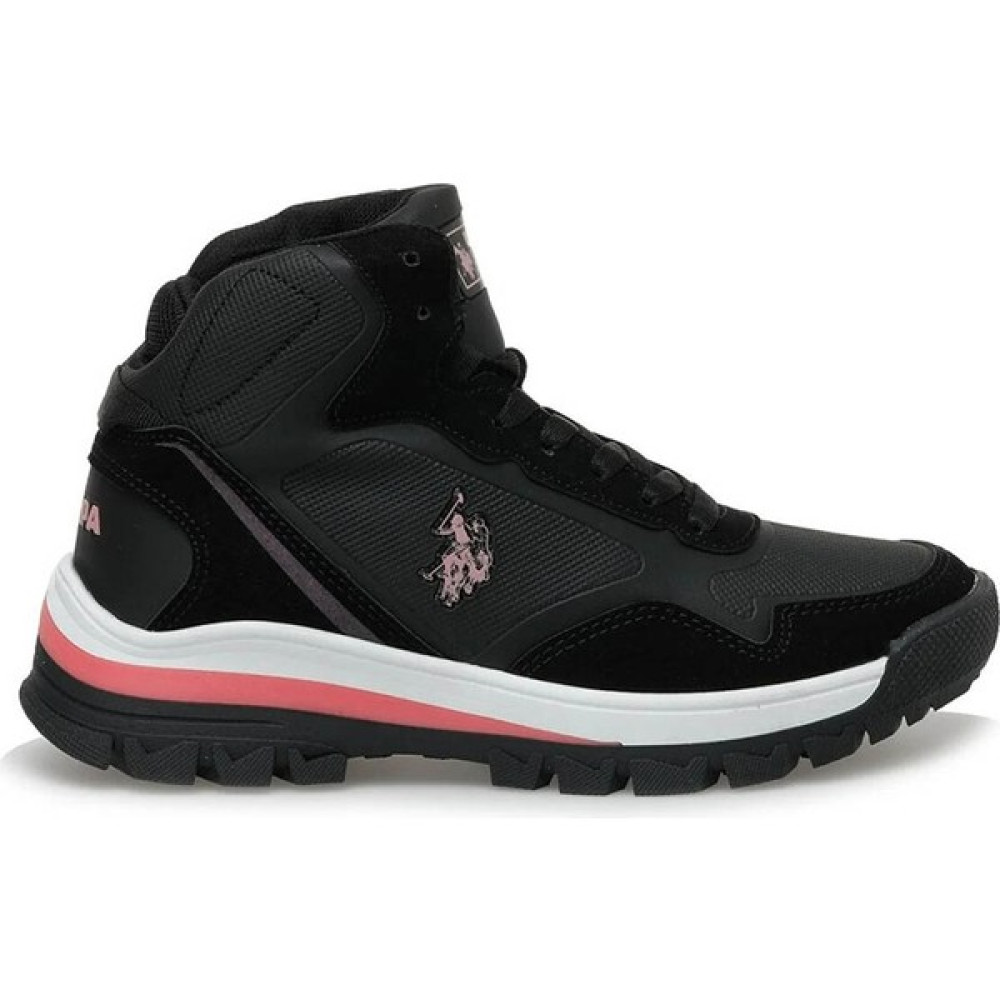 U.s. Polo Assn. Kadın Bot & Bootie Siyah-Pembe 101392005 Sagan Hı Wmn 3pr Kadın Botları Fiyatı