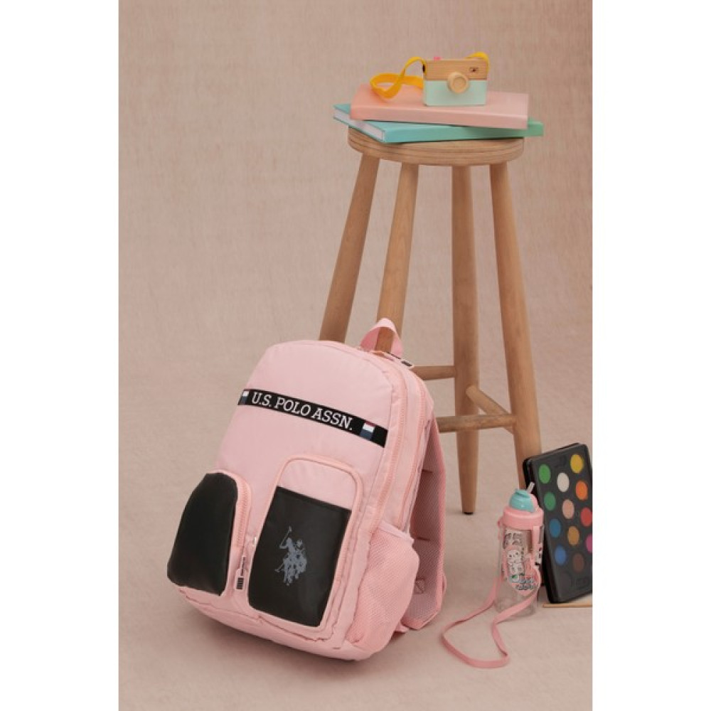 U.S. Polo Assn. Kız Çocuk Pembe Okul Çantası 50290650-VR041 Unisex Sırt Çantası Fiyatı