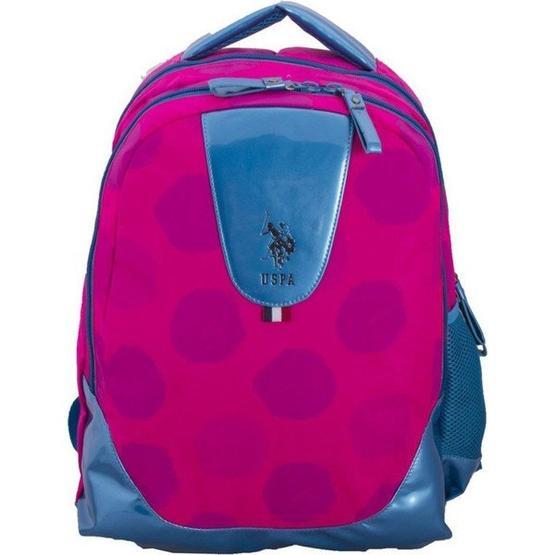U.S. Polo Assn. Pl6331 Pembe Kumaş Sırt Çantası
