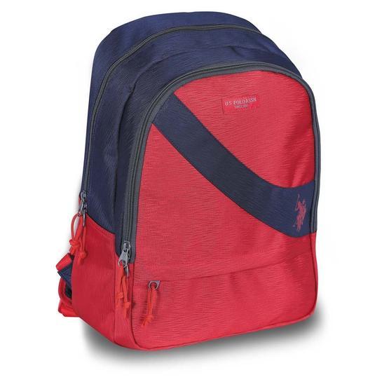 U.S. Polo Assn. PLÇAN7320 Sırt Çantası Kırmızı Lacivert