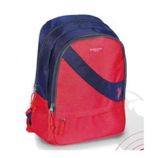 U.S. Polo Assn. PLÇAN7320 Sırt Çantası Kırmızı Lacivert