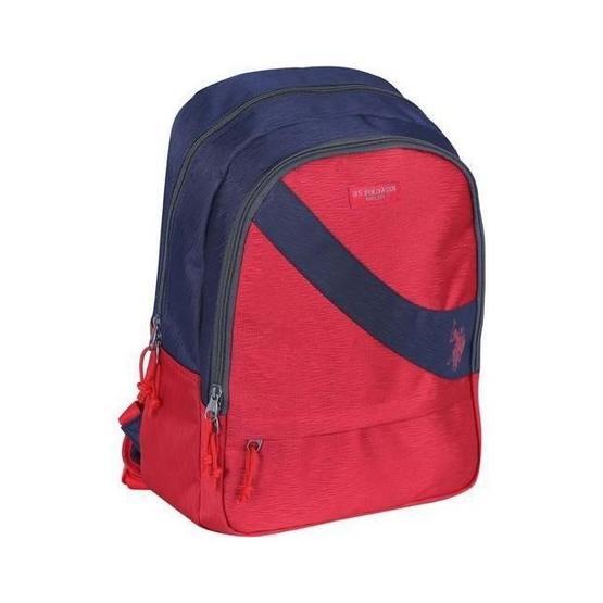 U.S. Polo Assn. PLÇAN7320 Sırt Çantası Kırmızı Lacivert