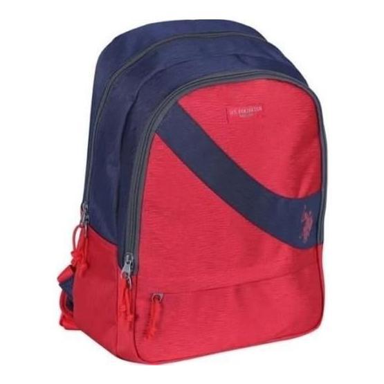 U.S. Polo Assn. PLÇAN7320 Sırt Çantası Kırmızı Lacivert