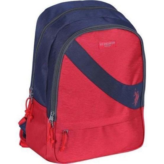 U.S. Polo Assn. PLÇAN7320 Sırt Çantası Kırmızı Lacivert