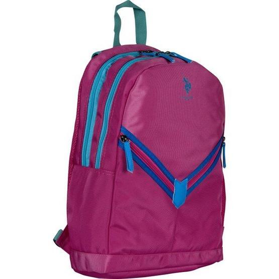 U.S. Polo Assn. PLÇAN7320 Sırt Çantası Kırmızı Lacivert