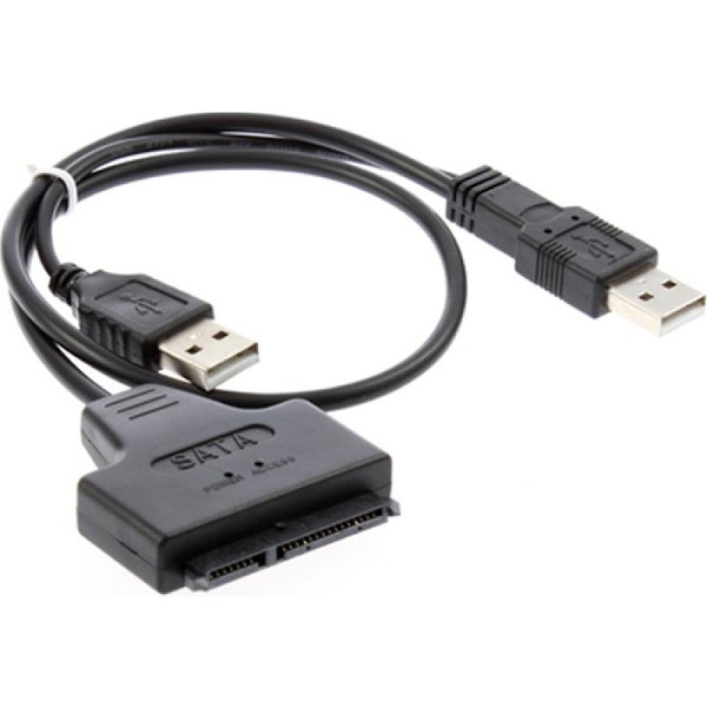 USB 2.0 2.5'' Inç Sata HDD Hard Disk Kablo Veri Harddısk Kablosu - Siyah - 30 cm Disk Kablosu Fiyatı