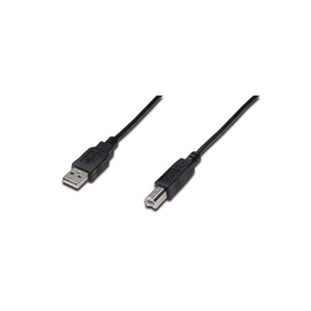 Usb 2.0 Bağlantı Kablosu, Usb A Erkek - Usb B Erkek B, 1.8 Metre, Awg 28, Usb 2.0 Uyumlu, Ul, Siyah Renk Seri & Paralel Kablo Fiyatı