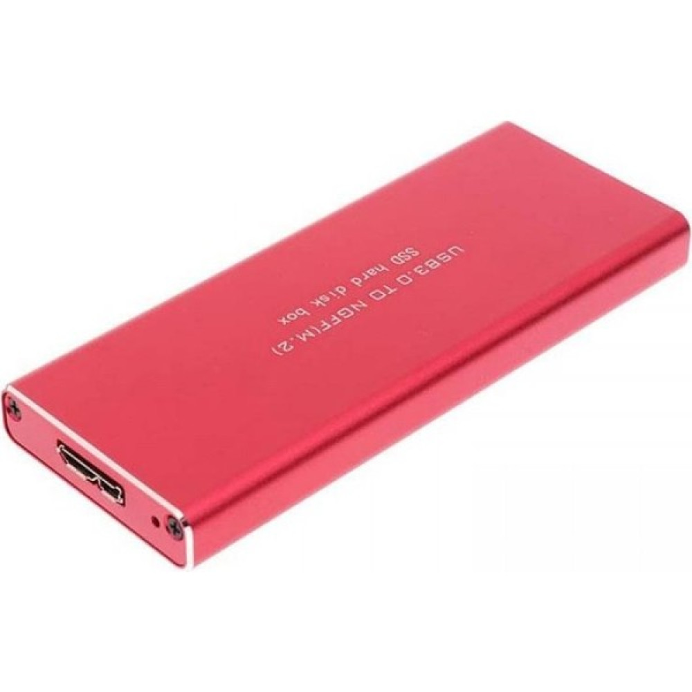 USB 3.0 To M.2 Ngff Harici SSD Harddisk Kutusu Kırmızı HDD Kutuları Fiyatı