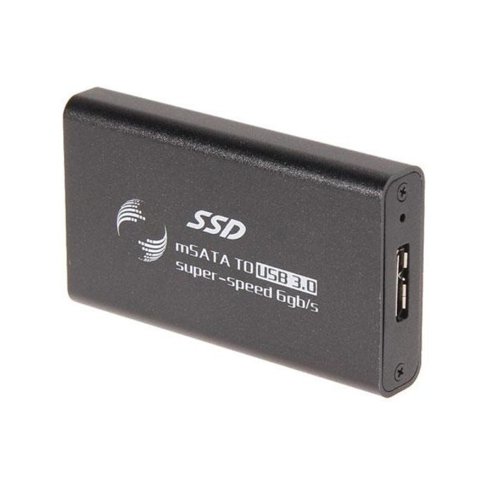 USB 3.0 to msata ngff 1,8" ssd harici harddisk kutusu siyah HDD Kutuları Fiyatı