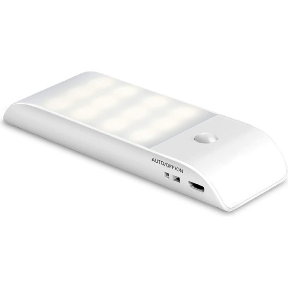 USB Şarj Edilebilir Hareket Sensörlü Gece Lambası, 3 Modlu (Yurt Dışından) - Beyaz Gece Lambası Fiyatı