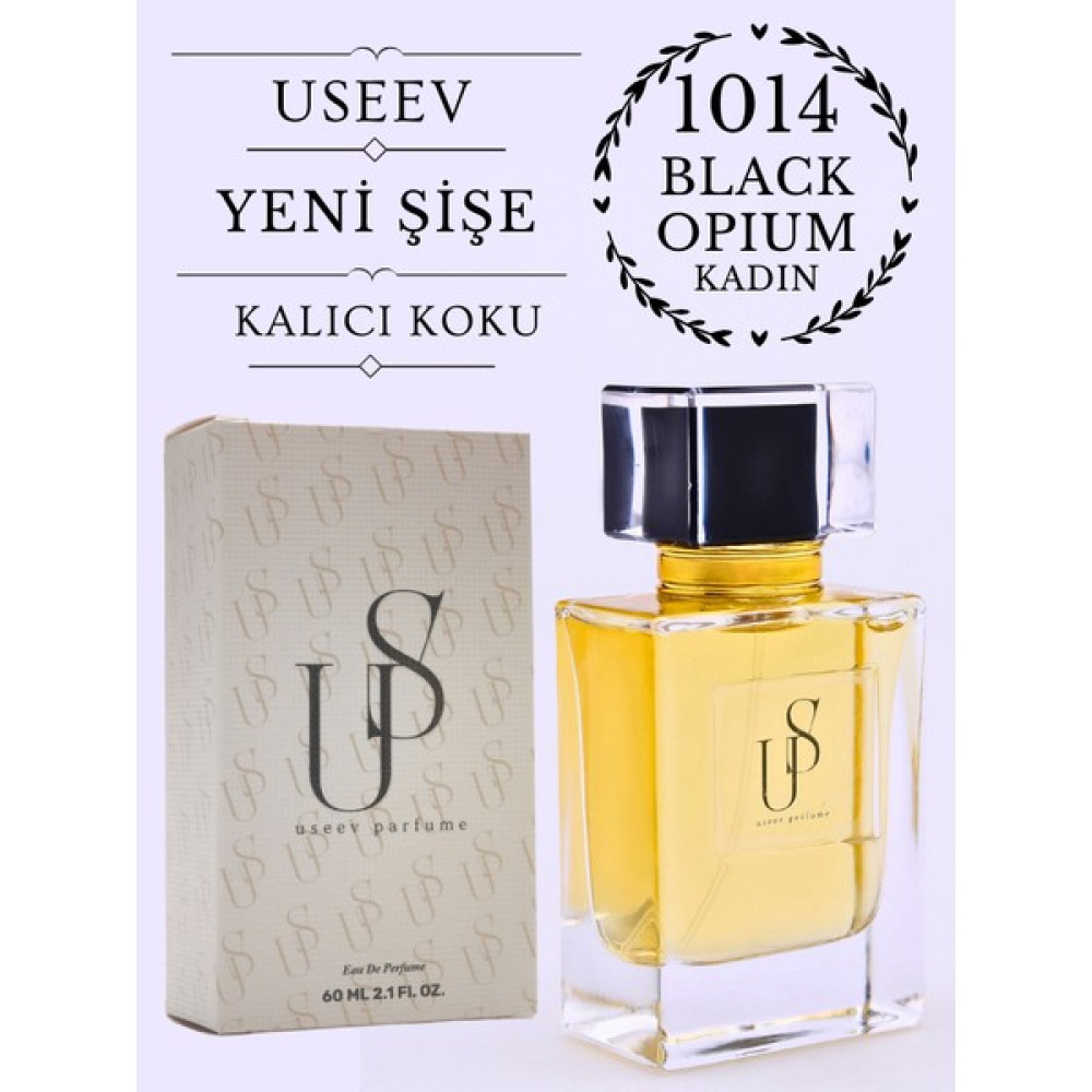 Useev Parfüm Kadın B1014 Black Opıum EDP 60 ml Kadın Parfümleri Fiyatı