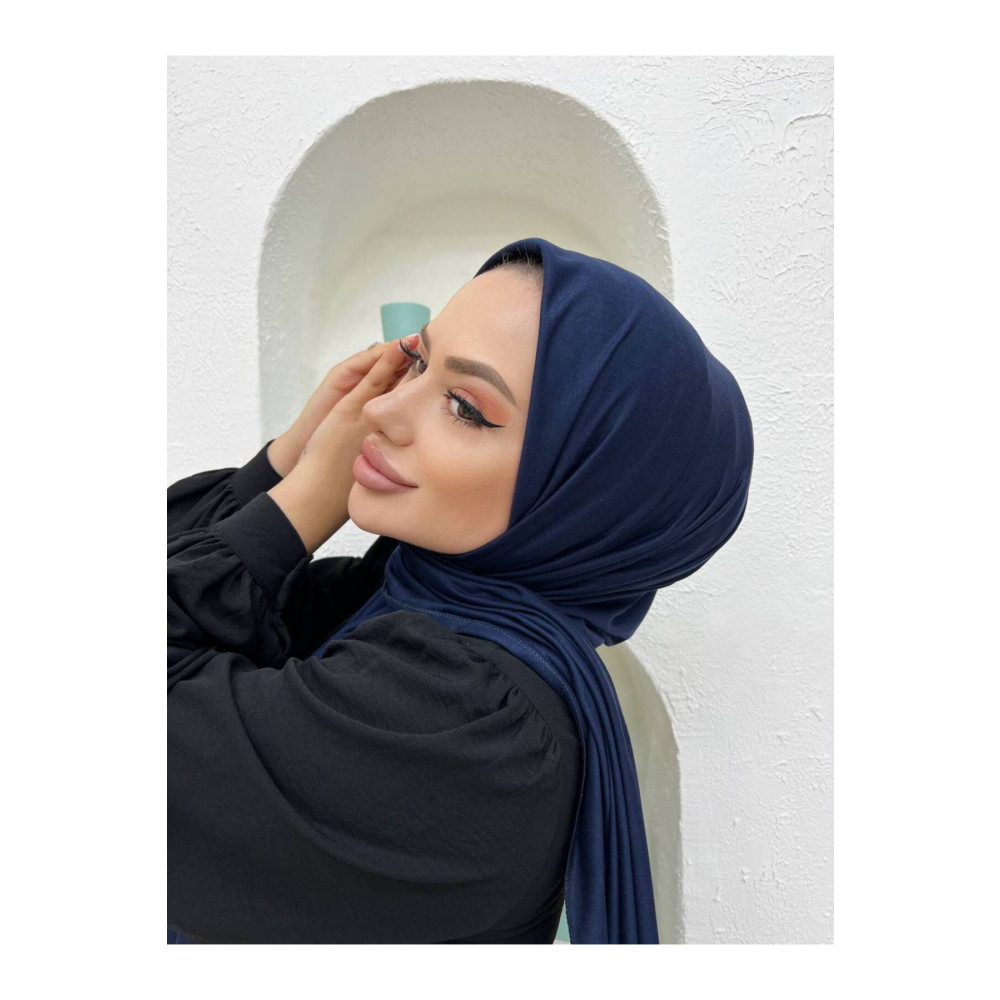 useev Penye Şal - Lacivert - 0001 70 x 180 Beden Şal Fiyatı