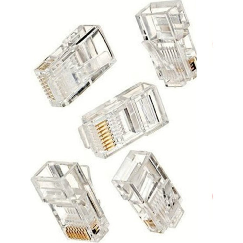 Usin 200 Adet Cat5 Cat6 RJ45 8P8C Jack Ethernet Internet Modem Kablosu Soketi Network Uç Network Aksesuarları Fiyatı