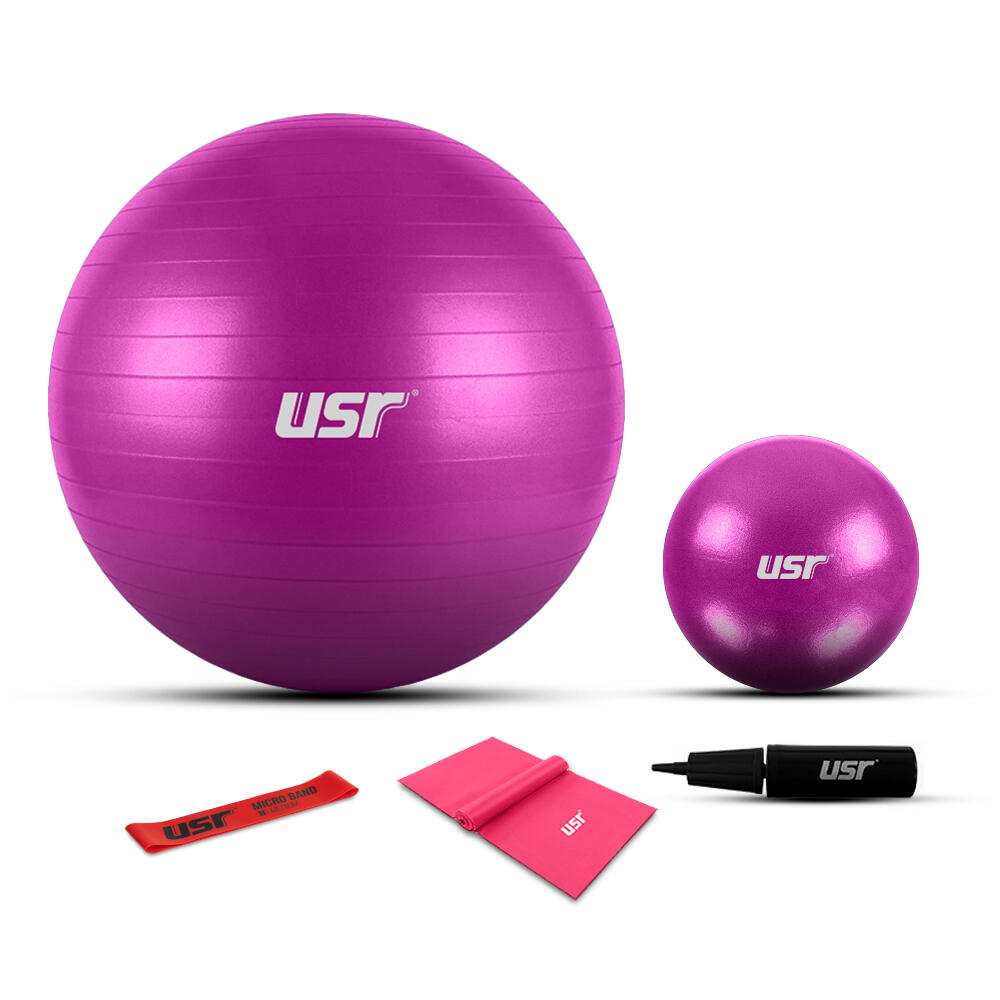 USR 652BM 25+65 Cm Pilates Topu + Pompa + 2 Lastik SSD / Solid State Drive Fiyatı