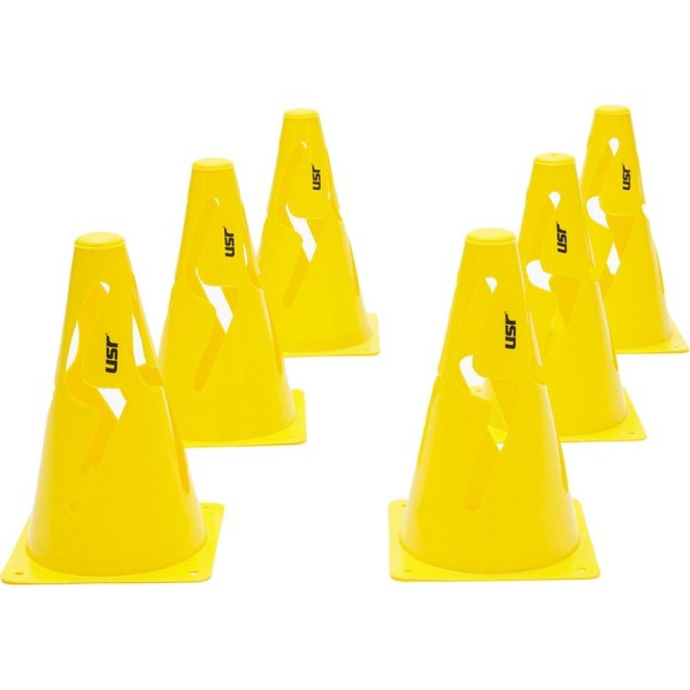 USR AHK23S 6 lı 23 Cm Kırılmaz Antrenman Huni Seti Sarı Futbol Malzemeleri Fiyatı