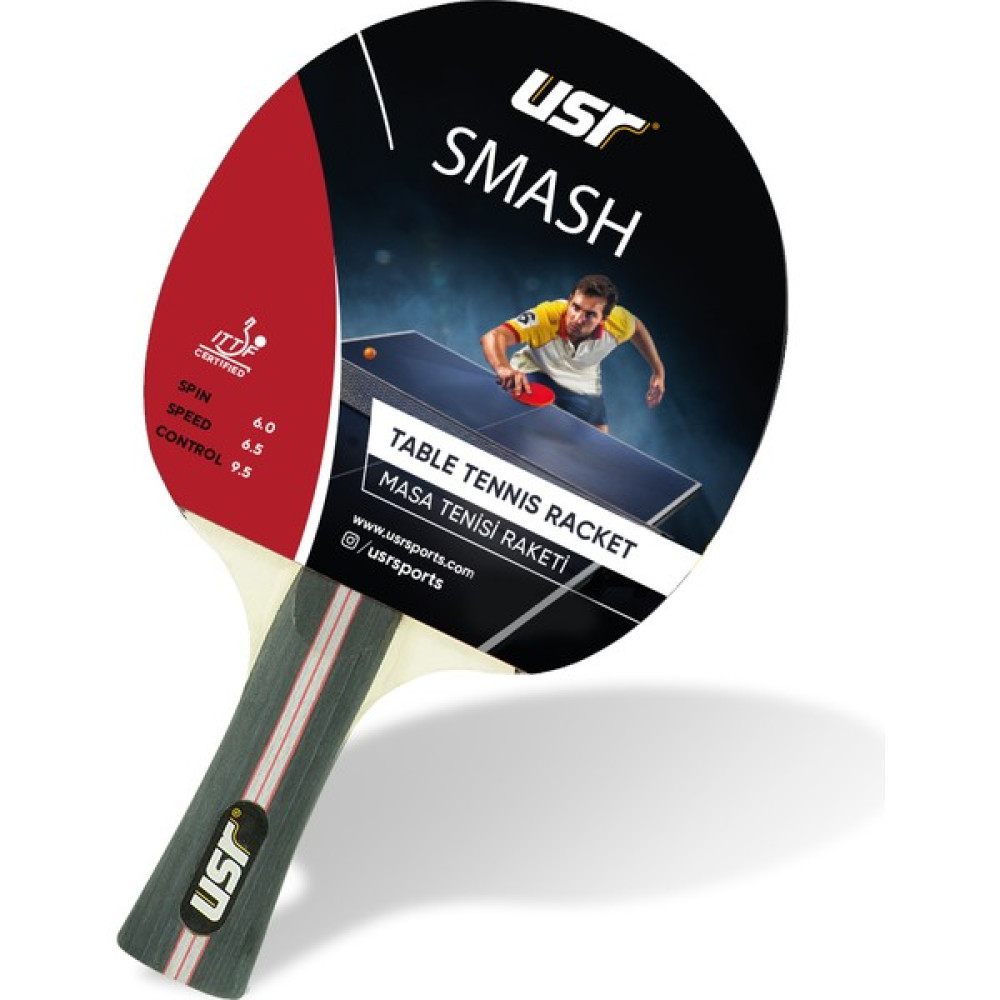 USR Smash ITTF Onaylı Masa Tenisi Raketi Tenis & Badminton Fiyatı