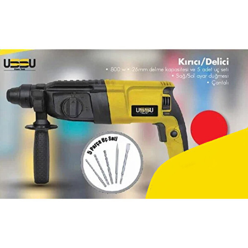 Ussu Usp 810 800 W Darbeli Matkap Kırıcı Kırıcı Deliciler & Kırıcılar Fiyatı
