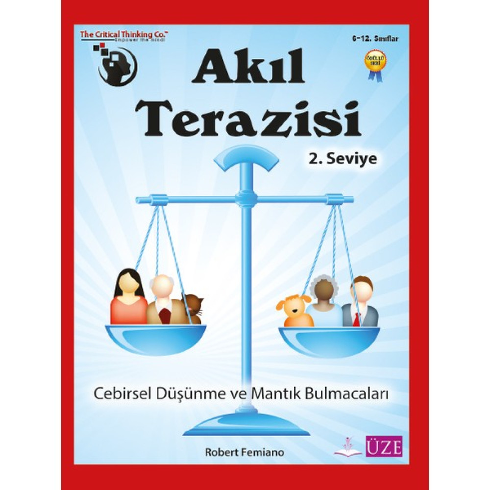 Üstün Zekalılar Enstitüsü Akıl Terazisi 2. Seviye 6-12. Sınıflar Aktivite & Eğitici Kitaplar Fiyatı
