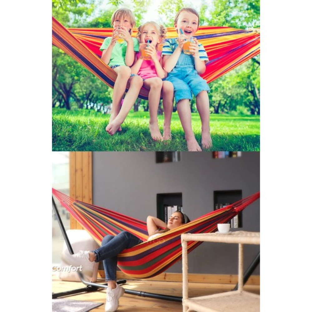 Utelips 190X80 Büyük Boy Tek Kişilik Ferah Dayanıklı Salıncak Terapi Kırmızı Hamak Kamp Izci Piknik Hamak Hamak Fiyatı