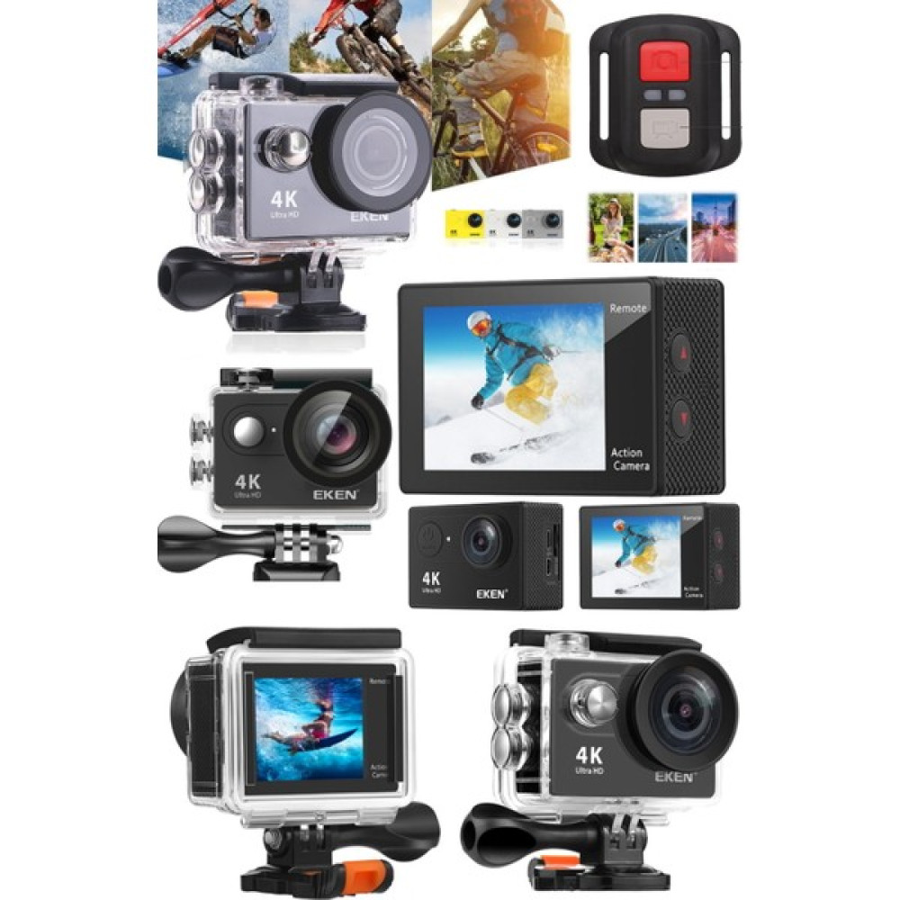 Utelips Akıllı Kumandalı 4K Aksiyon Kamerası Motorsiklet Kask Su Sporları Video Kayıt Kamerası Wifi Ultra Aksiyon Kameralar Fiyatı
