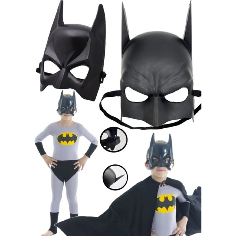 Utelips Cosplay Çocuk Günü ve Diğer Etkinlikler Için Siyah Batman Hayranları Için Siyah Maske Kostüm Partisi - Beyaz - Standart Oyuncak Fiyatı