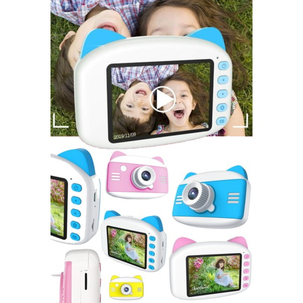 Utelips Dijital Karikatür Kedi Sembollü Video ve Fotoğraf Çekim Makinesi Kaliteli Ekranlı Fotoğraf Makinesi Dijital Fotoğraf Makineleri Fiyatı