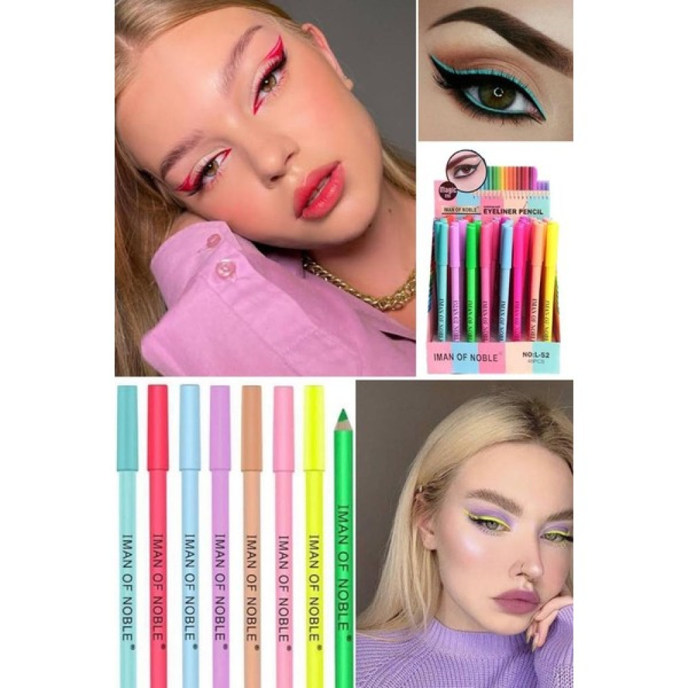 Utelips Eyeliner Kalem Seti Kadınlara Özel 8'li Renkli Göz Üstü Boyama Renkli Parlatma Kalemi Makyaj Seti Eyeliner Fiyatı