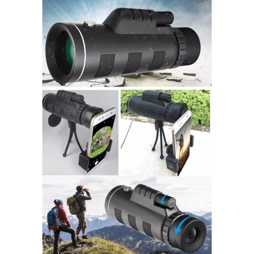Utelips Kalite Hd Pusula LED Kızılötesi Zoom Telefon Dürbünü 50X60 Ultra Hd Zoom Dış Mek Optik Lens Teleskop Dürbünler Fiyatı