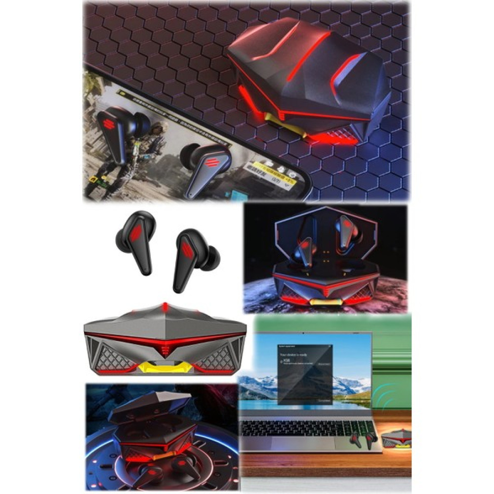 Utelips Kırmızı Ledli Bluetooth Oyuncu Motorcu Spor Kulaklığı Kablosuz Uzun Şarj Ömürlü Black Stereo Sağlam Kulak Üstü Kulaklık Fiyatı