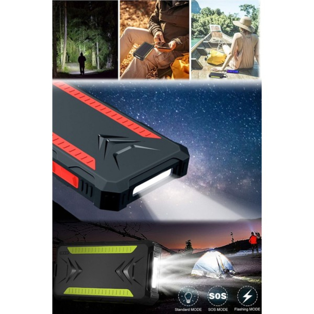 Utelips Profesyonel El Fenerli 20.000 Mah Temassız Powerbank Hızlı Şarj Aleti Deprem Acil Kit Solar Enerjili Taşınabilir Şarj Cihazı - Powerbank Fiyatı