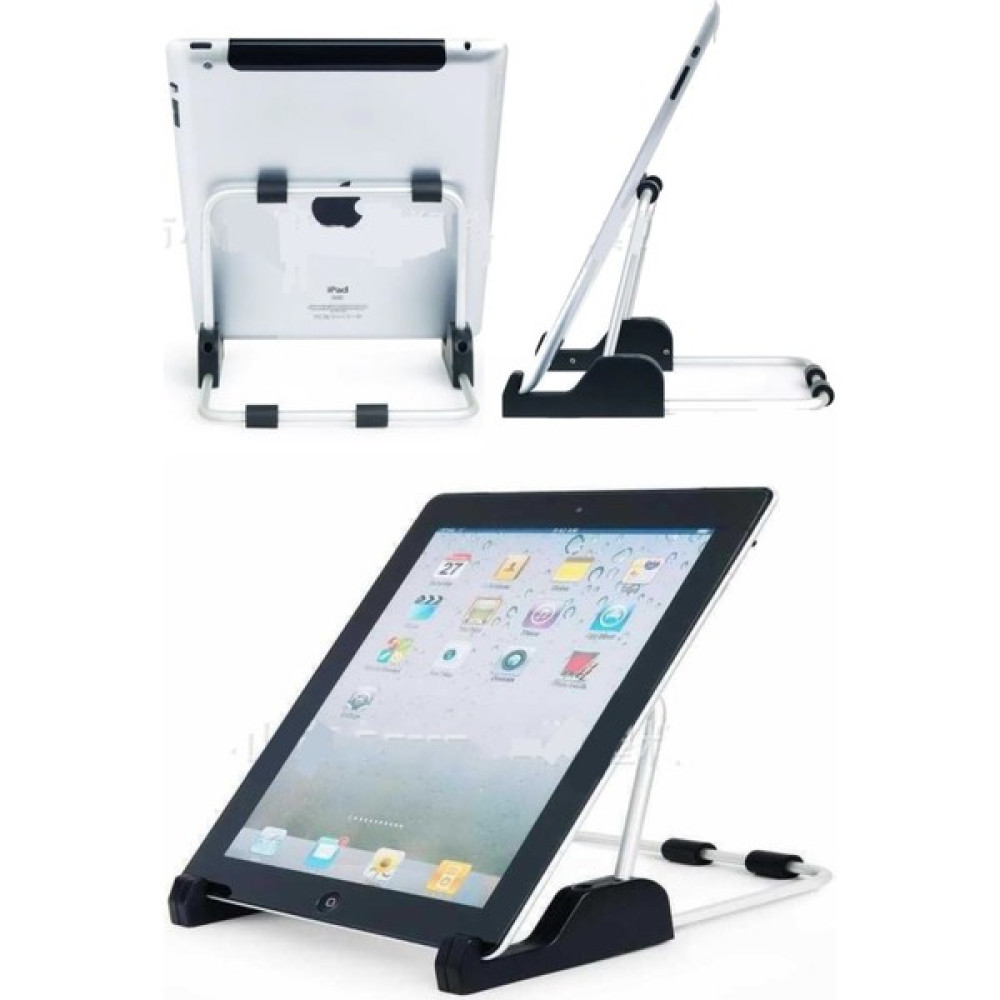 Utelips Profesyonel Masa Üstü Ofis Ev Restorant Tüm Tabletlere Uyumlu Ipad Ayarlanabilir Stand Metal Aparat Tablet Aksesuarı Fiyatı