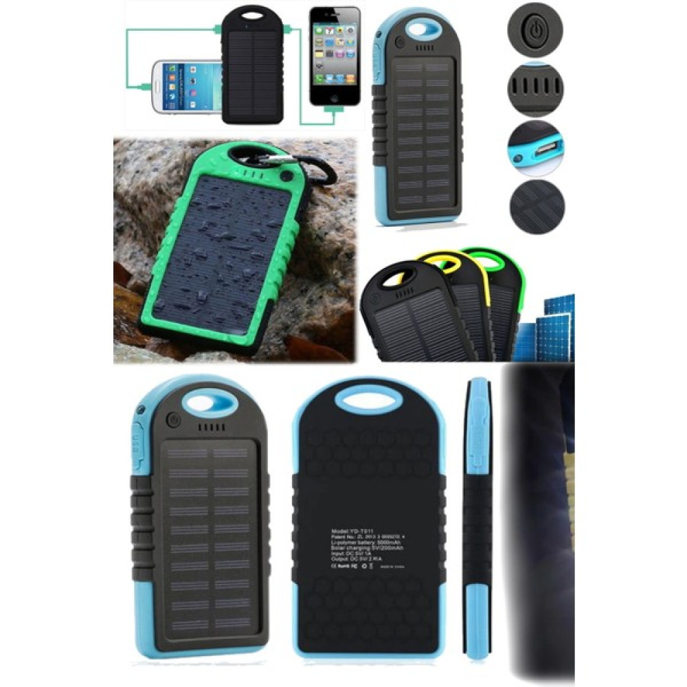 Utelips Solar Kendi Kendine Güneş Enerjili Dolan 10.000 Mah Kamp Şarj Bankası Power Bank Su Geçirmez Fenerli Taşınabilir Şarj Cihazı - Powerbank Fiyatı