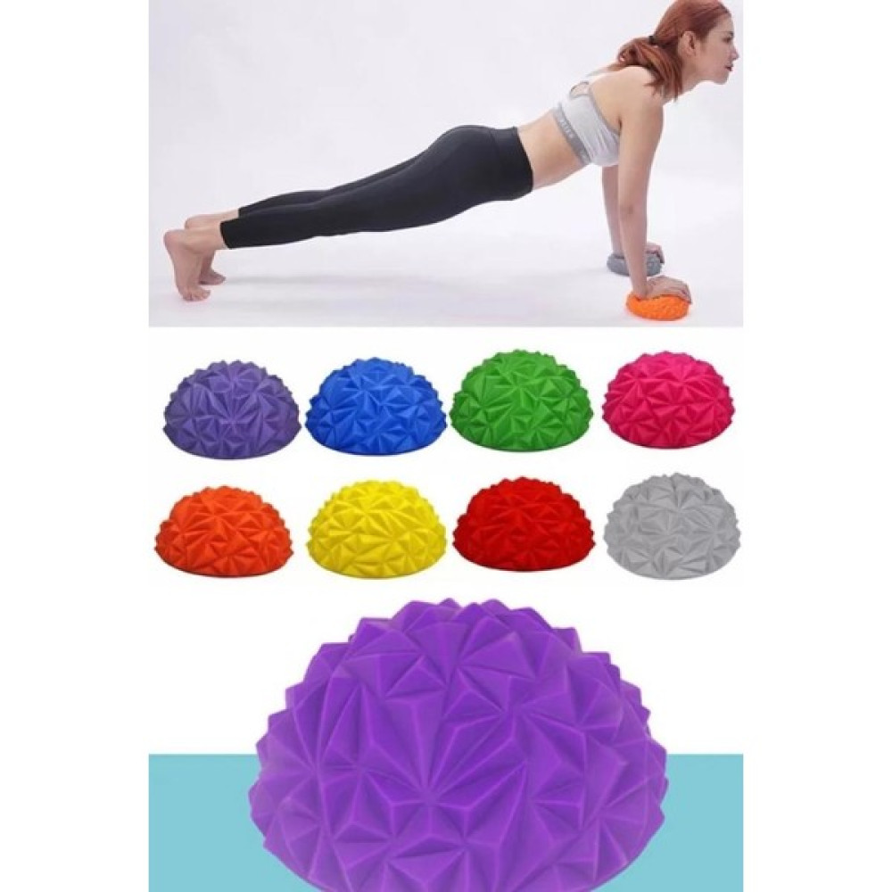 Utelips Yarımküre Basamak Taşları Yoga Masajı Fitness Denge Topu Kristal Denge Pilates Yarım Top Profesyonel Kondisyon Aletleri Fiyatı