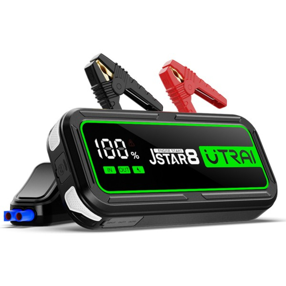 UTRAI Jstar 8 74Wh 20000mAh 3000A Jump Starter Taşınabilir Akü Takviye Cihazı ( Powerbank + Led Lamba + Taşıma Kılıfı + LCD Ekran ) Akü Şarj Edici Fiyatı