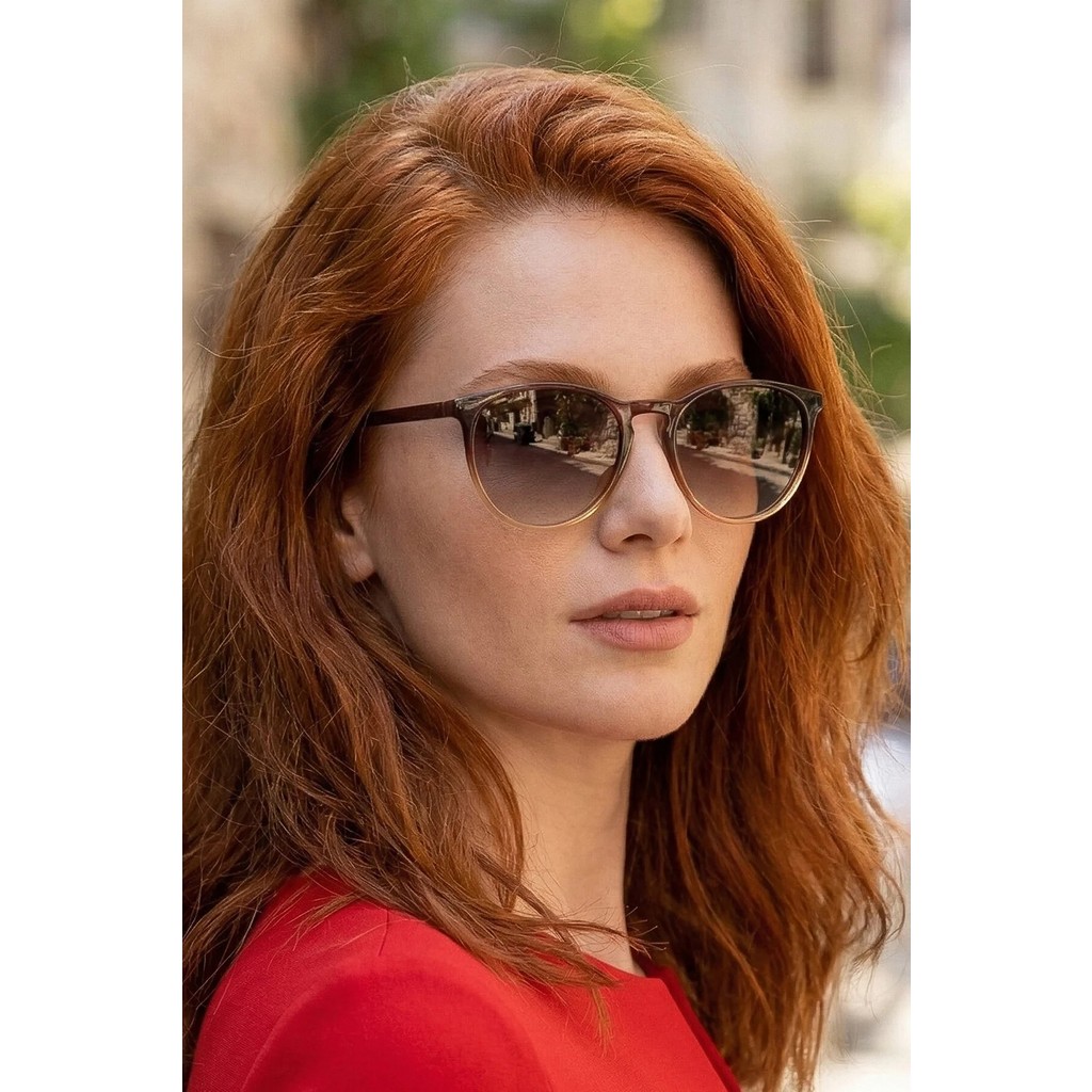 UV400 Korumalı Polarize Filtreli Unisex Güneş Gözlüğü 1339 C11D - Kahverengi Güneş Gözlükleri Fiyatı