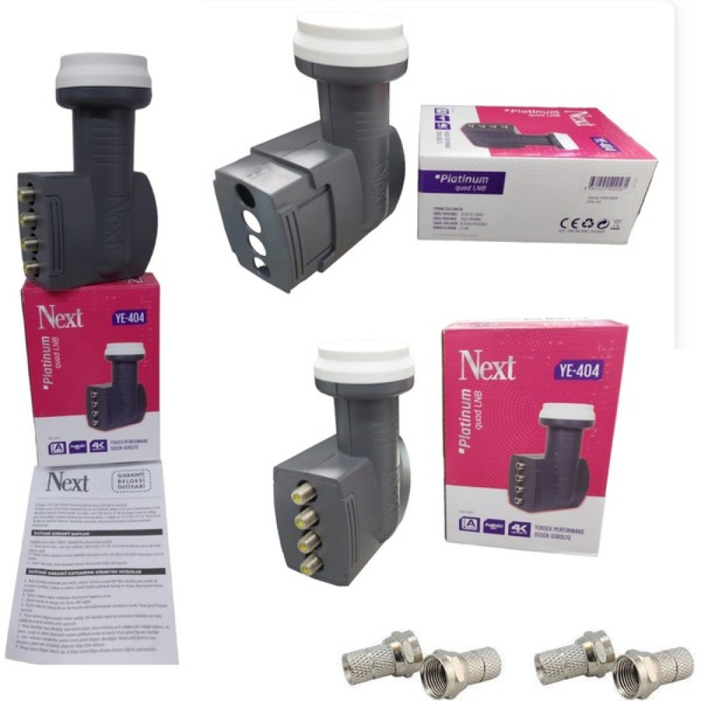 Uydupark Next 4'lü Dört Çıkışlı Lnb 4K Full Hd LNB ler Fiyatı