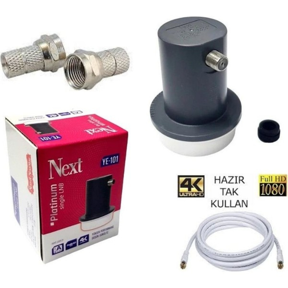Uydupark Next Tek'Li Lnb+20 Metre Mag Anten Kablosu LNB ler Fiyatı