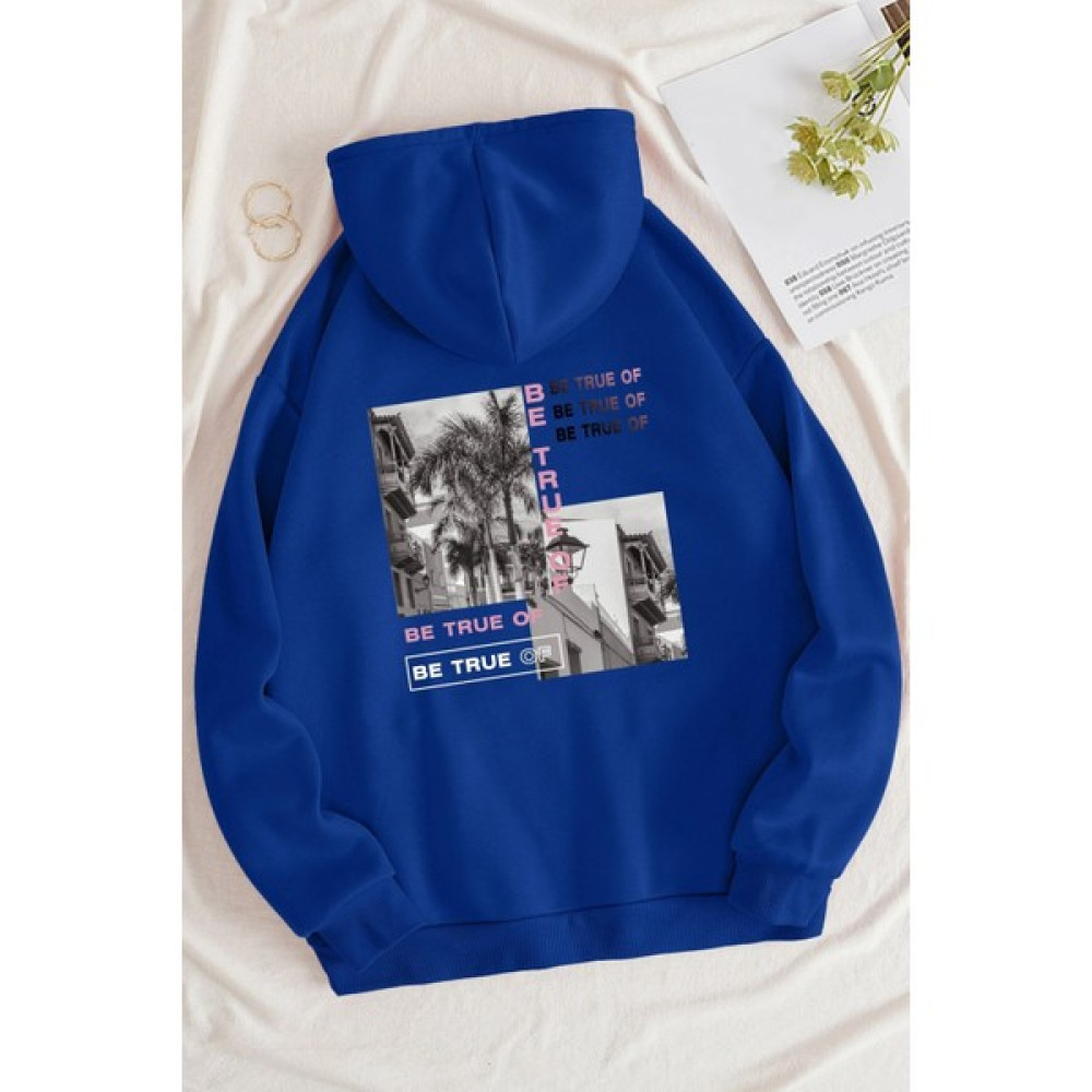 Uygun Tarz Be True Of Baskılı Sweatshirt Bayan Sweatshirt Fiyatı