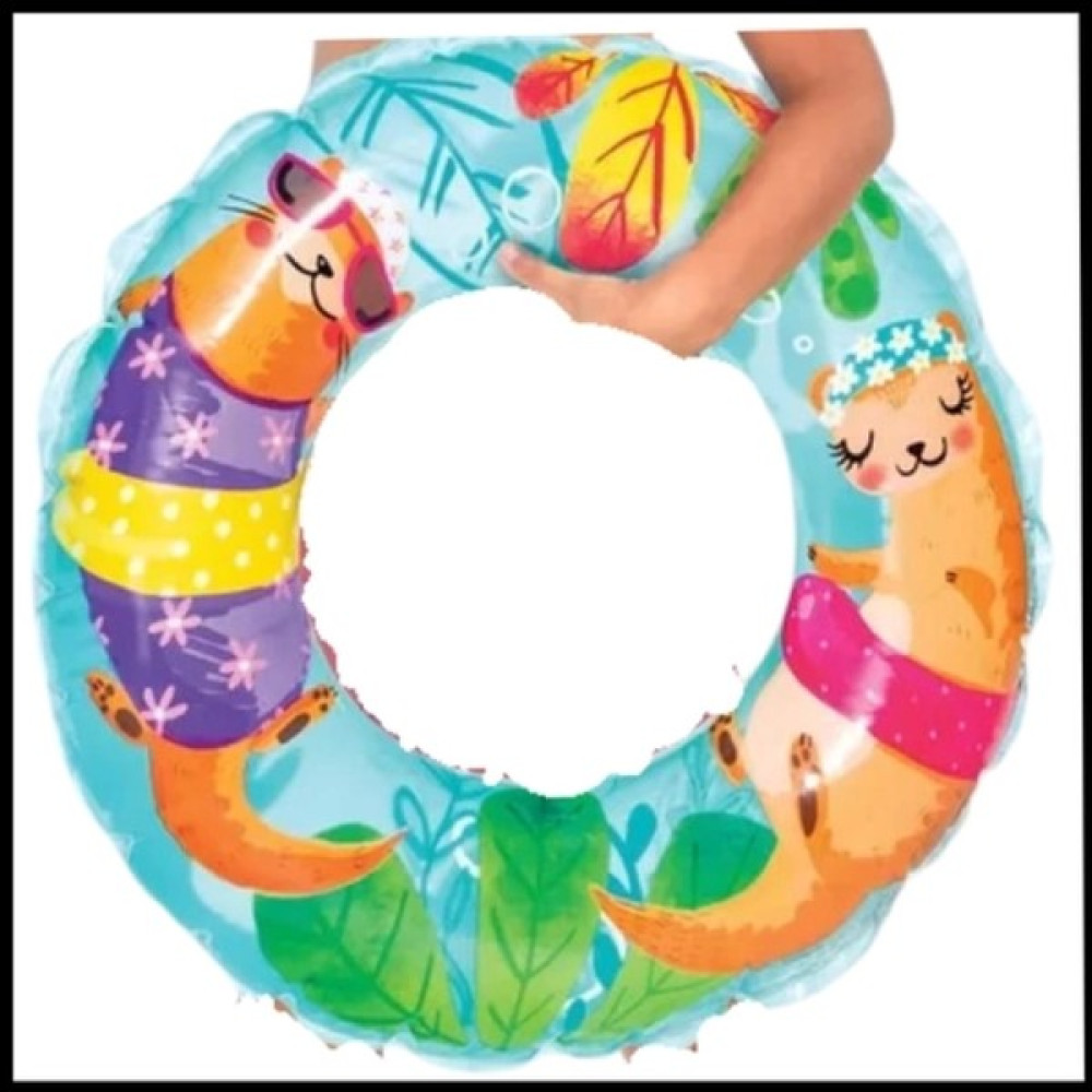 Uyguna-Yakala Çocuk Yüzme Simidi Şeffaf Desenli Gök Mavisi 61CM-MIT.006 Oto Boyaları Fiyatı