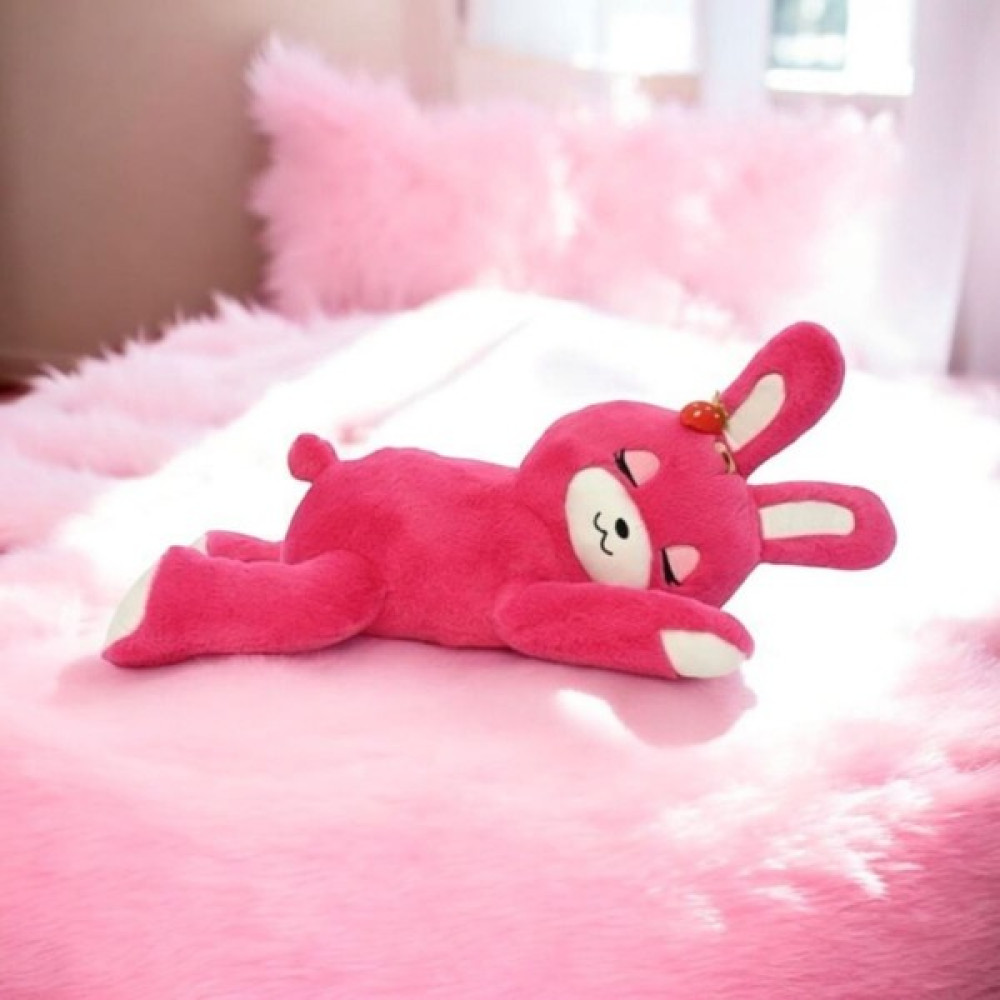 Uyku Arkadaşım Çilek Peluş Tavşan (65CM) Bebek Oyuncakları Fiyatı