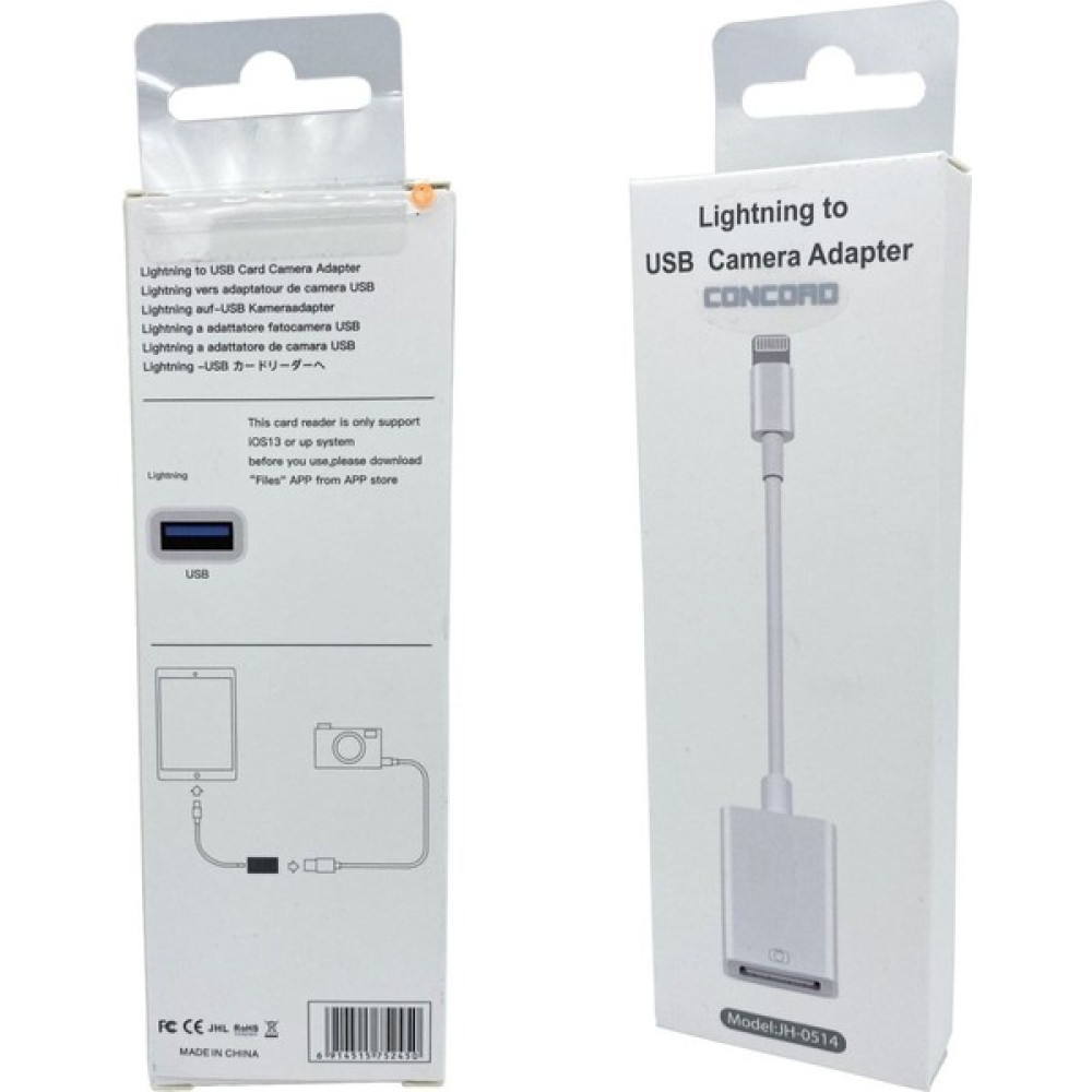 Uyumlu Lightning USB (Flash Bellek Destekli) Otg Kablo JH-0514 Oto Boyaları Fiyatı