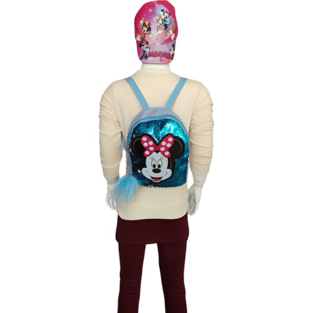Uz Giyim Aksesuar Minnie Mouse Temalı Günlük Çanta Işıklı Pullu Günlük Çanta Ana Okulu Çantası Kreş Çantası Unisex Çanta & Cüzdan ve Seyahat Çantaları Fiyatı