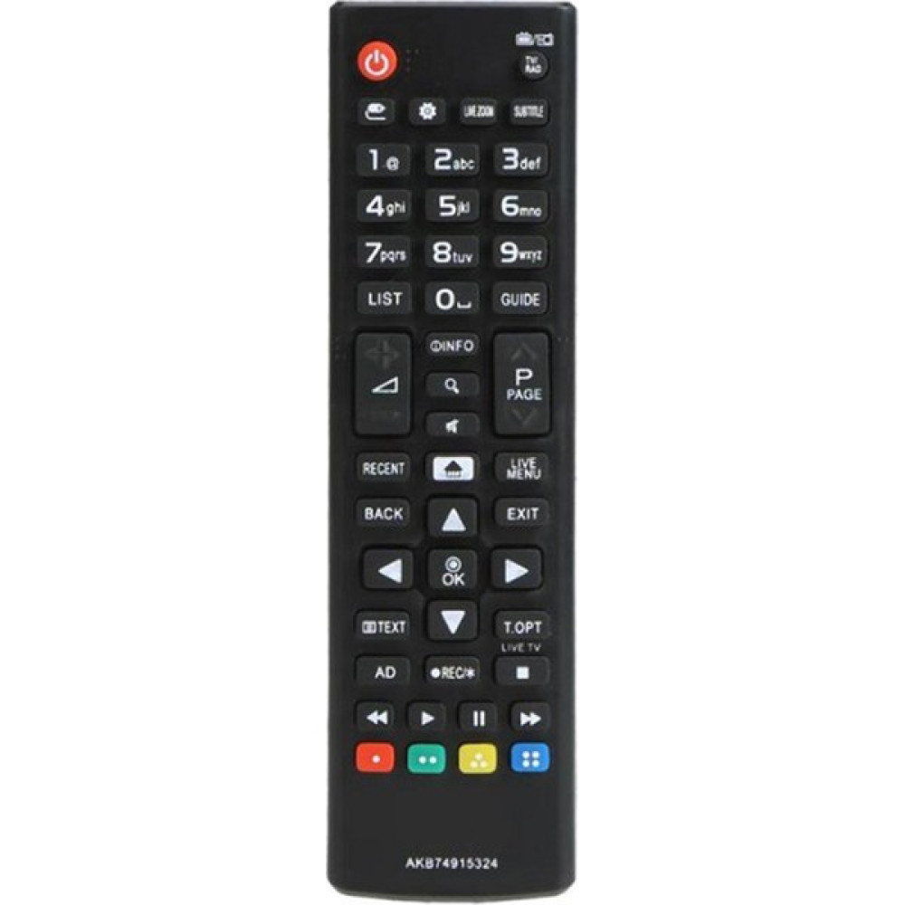 Uzaktan Kumanda Yaygın Olarak Uyumlu Yedek Tv Kablosuz Uzaktan Kumanda - Siyah Oto Boyaları Fiyatı