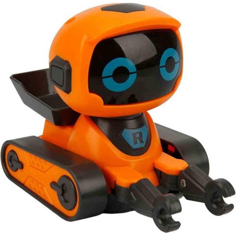 Uzaktan Kumandalı Işıklı Mini Robot - Turuncu Eğitici Oyuncak Fiyatı