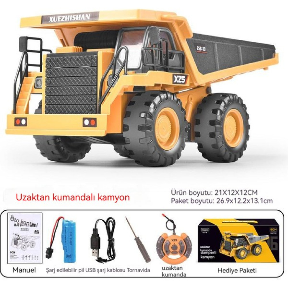 Uzaktan Kumandalı Kamyon Becerileri Eğitici Çocuk Oyuncağı (Yurt Dışından) Eğitici Oyuncak Fiyatı