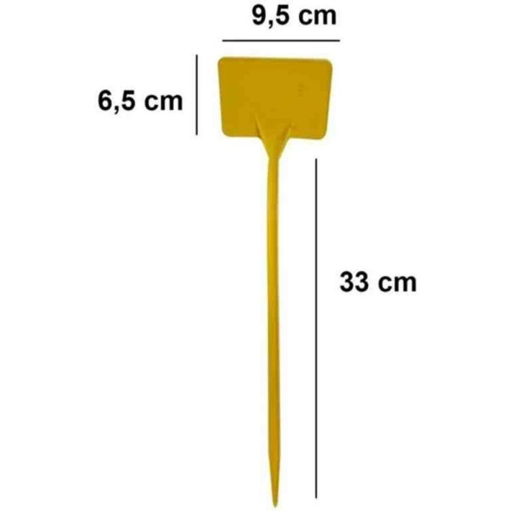 Uzay Bahçesi Etiketi 10 Adet - 9,5*6,5*33cm Oto Boyaları Fiyatı