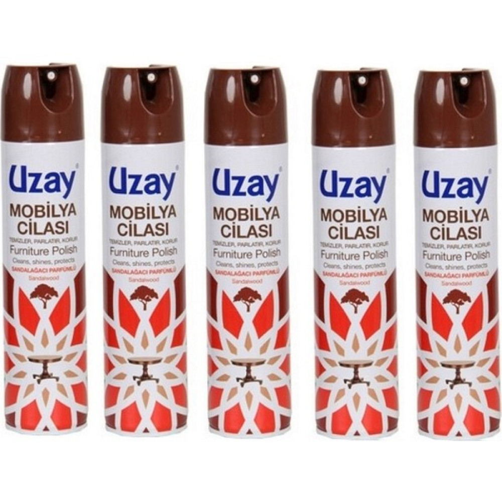 Uzay Mobilya Cilası Sprey 300 ml x 4 Parlatıcı ve Temizleyiciler Fiyatı