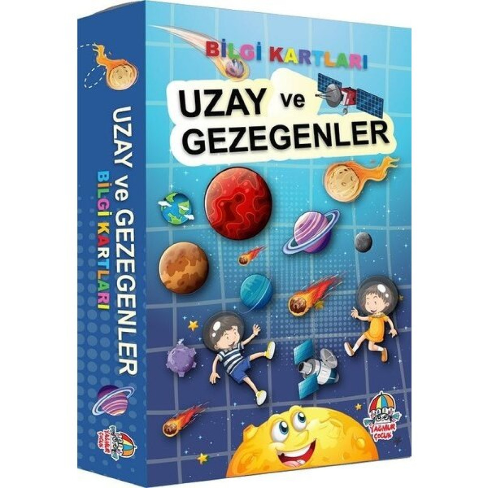 Uzay ve Gezegenler - Bilgi Kartları Zihinsel Gelişim Kitapları Fiyatı