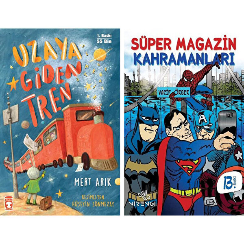 Uzaya Giden Tren - Süper Magazin Kahramanları Çocuk Klasikleri Fiyatı