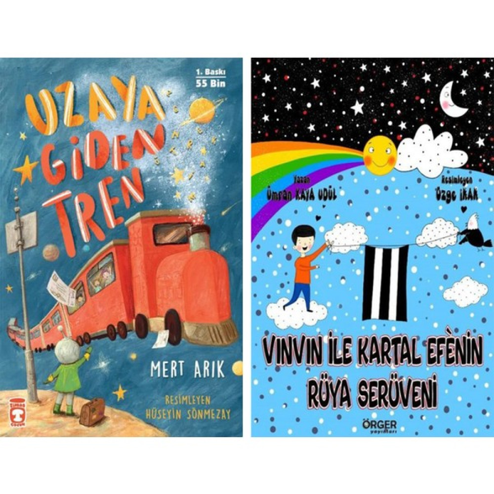Uzaya Giden Tren - Vınvın İle Kartal Efe’Nin Rüya Serüveni Çocuk Klasikleri Fiyatı